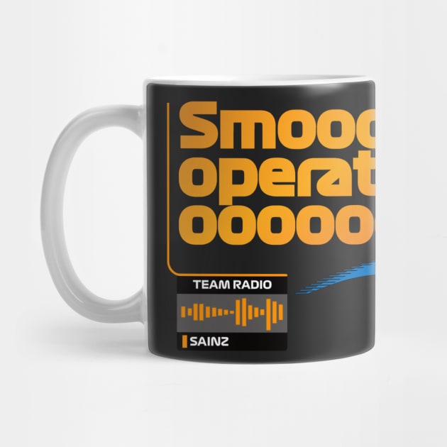 Carlos Sainz Smooth Operator by Rflectionart